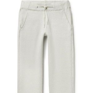 NEW REMI RELIEF Straight-leg Cotton Blend Jersey Sweatpants In Natural sz L $190